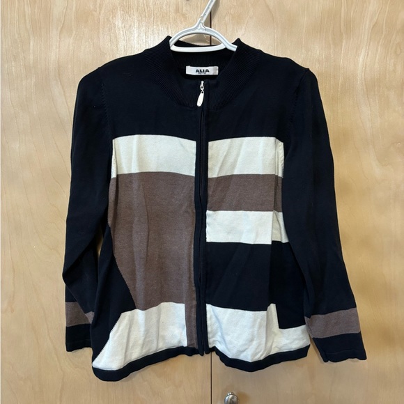 Petite zip up cardigan - Picture 1 of 3